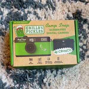Camp Snap x Grillos Pickles Screen-Free Digital Camera - Green